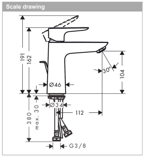 BATHROOM BASIN MIXER TAP Carousel 3