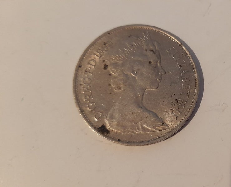 UK Great Britain 10 new pence 1969 Carousel 2