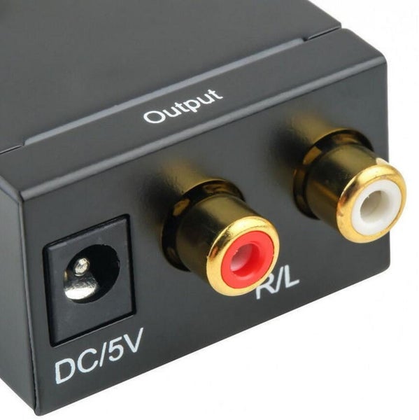 Coaxial Optical to RCA Converter with USB Carousel 2