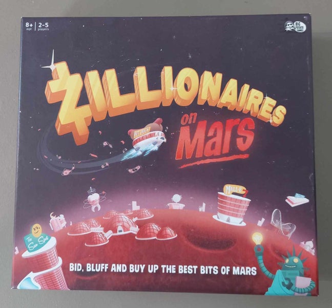 Zillionaires on Mars Family Party Game Board Game Carousel 1