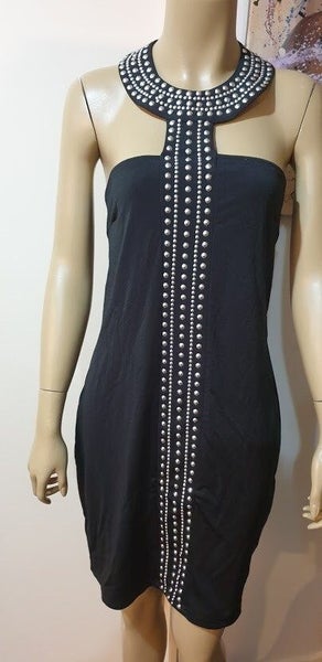 Bodycon Stud Choker & Shawl Size 14-16 Carousel 2