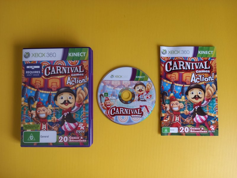 Carnival Games In Action (Xbox 360) Carousel 1
