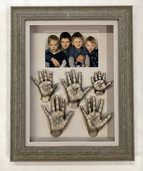 Kids Hand & Foot Casting Kit - by Hamilton Lifecasting Studio Carousel 1
