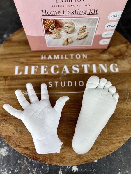 Kids Hand & Foot Casting Kit - by Hamilton Lifecasting Studio Carousel 2