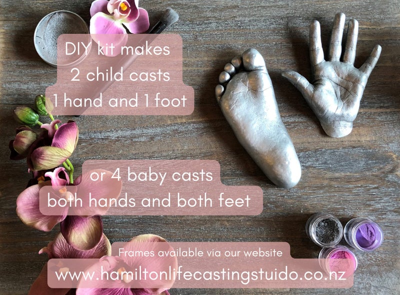 Kids Hand & Foot Casting Kit - by Hamilton Lifecasting Studio Carousel 20
