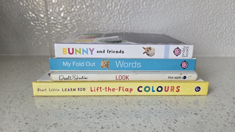 4x BABIES FIRST BOARD BOOKS Carousel 2
