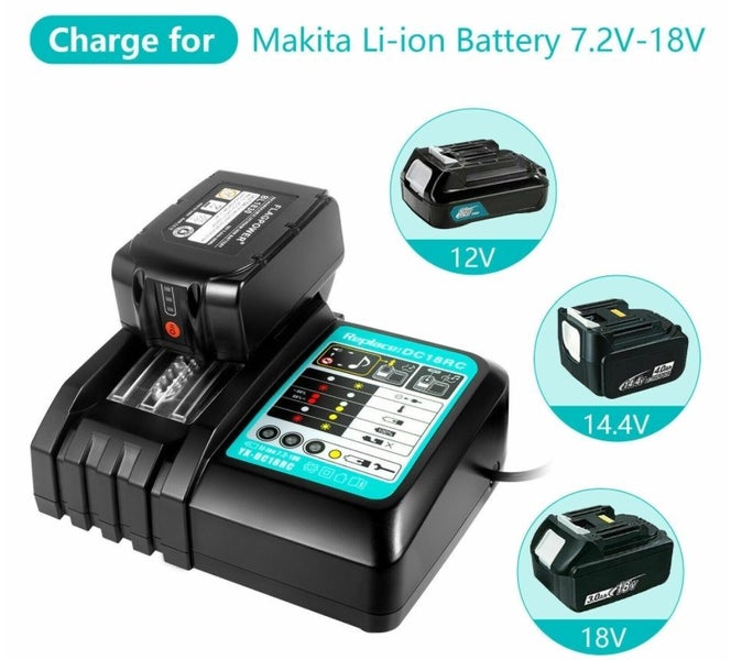 Makita Battery Charger 18V Carousel 3