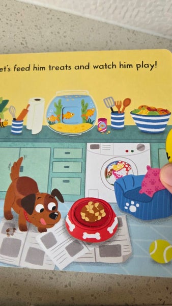 4x BABIES FIRST BOARD BOOKS - lift the flap / touch & feel etc Carousel 16