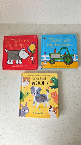 3x BABIES FIRST BOARD BOOKS - lift the flap / touch & feel etc Carousel 1