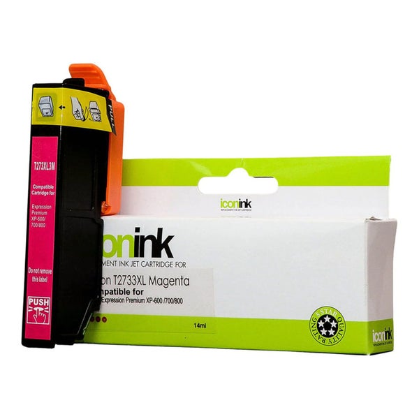 Icon Compatible EPSON T2733XL MAGENTA Ink Cartridge #17 ~Low Reserve~ (D14) Carousel 1