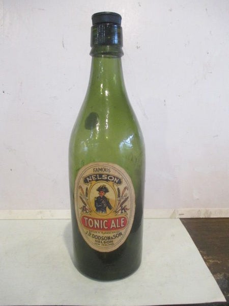 GLASS BOTTLE VINTAGE NELSON DODGSON AND SONS. TONIC ALE Carousel 1