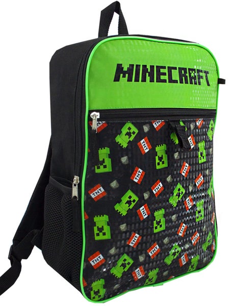 Minecraft Back pack set 5 Piece Black 5 Piece Backpack Set (Boys) Carousel 4
