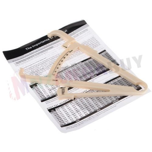 Body Fat Calipers With Manual And Body Fat Charts Keep Slim Carousel 3