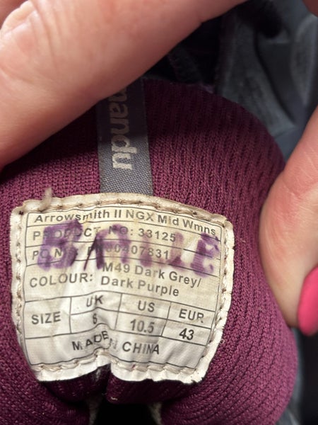 Kathmandu Arrowsmith II NGX womans hiking / tramping boot, worn once Carousel 6