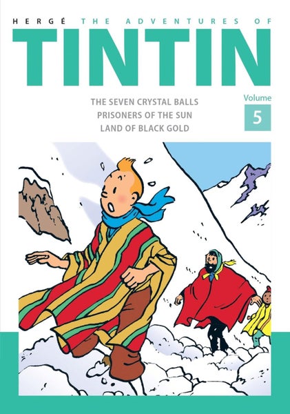 The Adventures of Tintin Volume 5 by HergA© - Hardcover Carousel 1