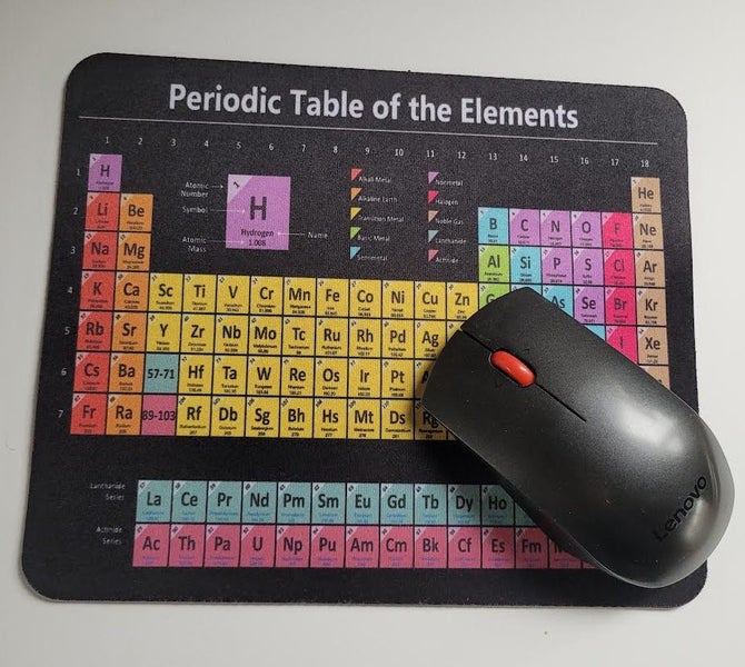 Periodic Table Mouse Pad Carousel 1