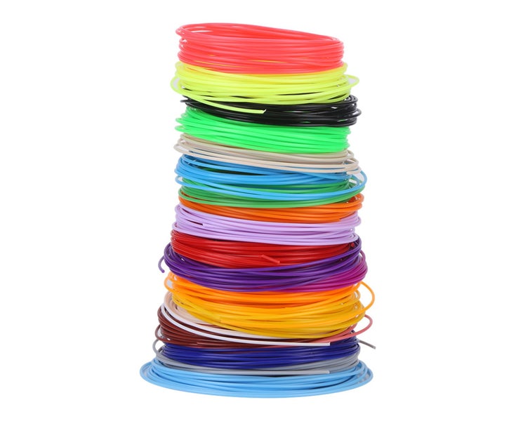 20 Color 1.75Mm Pcl Filament Refills For 3D Printer Printing Pen Low Temperature Carousel 1