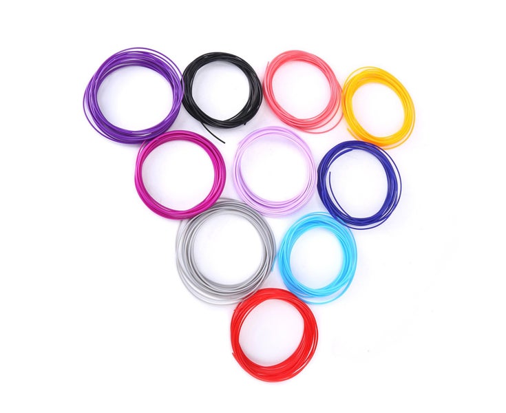 20 Color 1.75Mm Pcl Filament Refills For 3D Printer Printing Pen Low Temperature Carousel 8