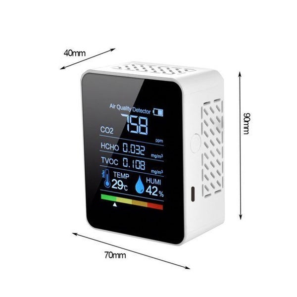 Air Monitor CO2 Detector Greenhouse Warehouse Air Quality Sale NZ Stock Deal Carousel 1