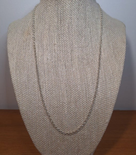 Jewellery Clearance - Solid Silver Round Belcher Chain - Stamped 925 - 50cm Carousel 1