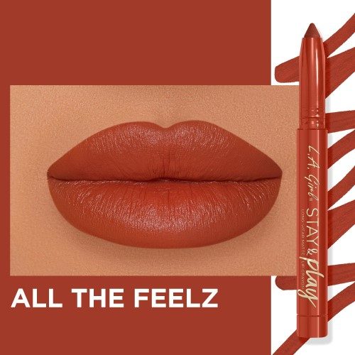 Matte Lip Crayon - LA Girl (All The Feelz) Carousel 3
