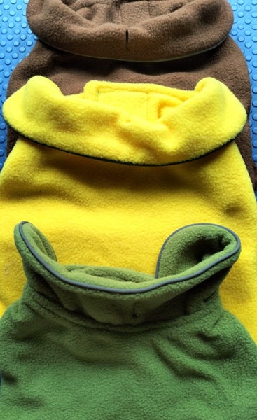 35cm Fleece Small Dog Coats - S) "SALE" Carousel 2