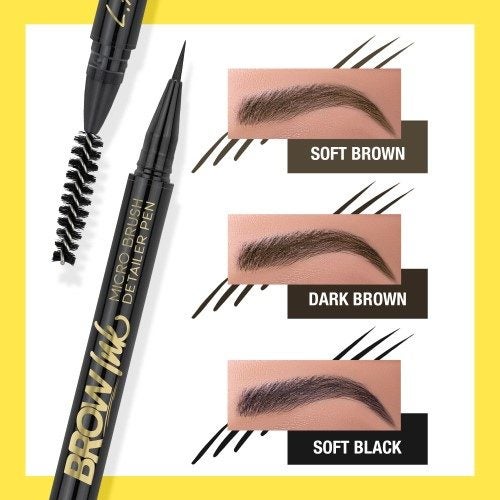 Brow Ink Pen - LA Girl (Soft Black) Carousel 5
