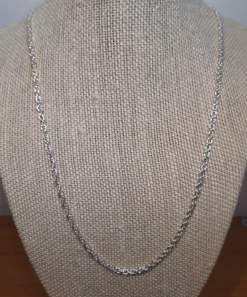 Jewellery Clearance - Heavy & Eye-catching Silver Solid Rope Chain - 60cm Carousel 1
