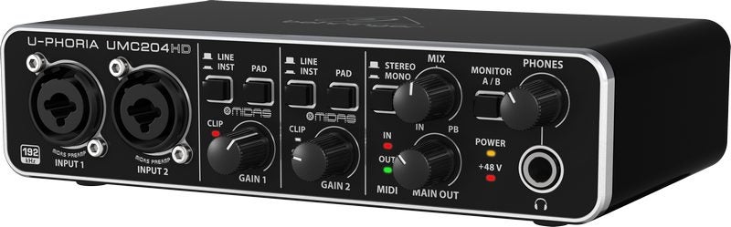 Behringer Interface 2x4, 24-Bit/192 kHz Carousel 1