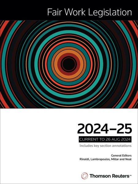 Fair Work Legislation 2024-2025 by Aaron Neal - Paperback Carousel 1