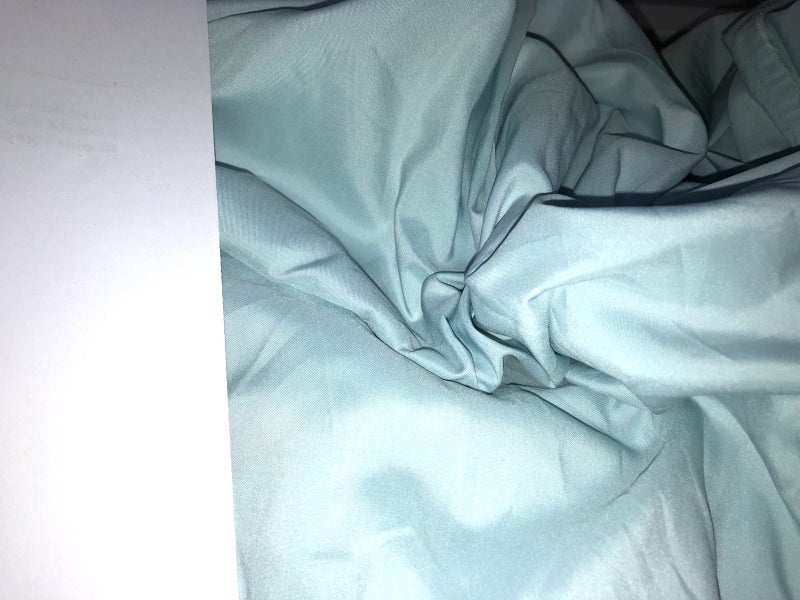 Baby Blue mystery fabric , Cotton? Paula Ryan fabric 140 cm x 6 metres Carousel 1