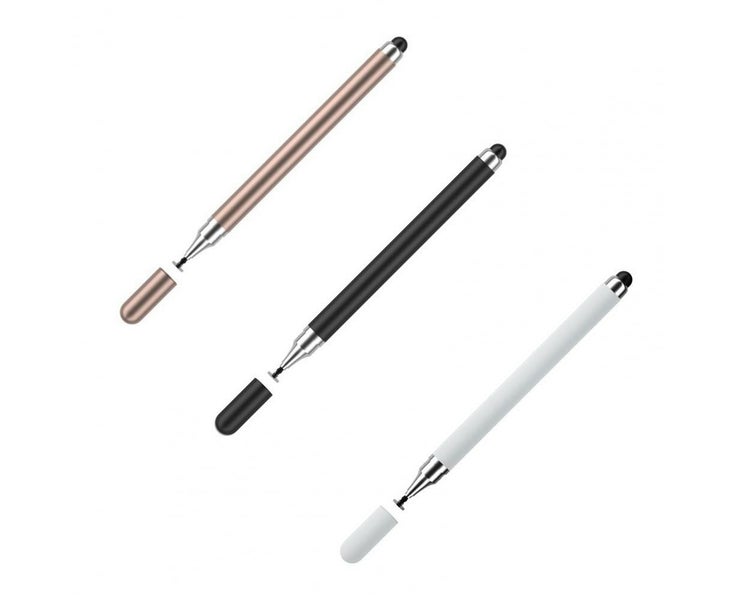 3pcsL¬Universal Tablet Stylus PeninDouble Headed High Sensitivity Repl Carousel 1