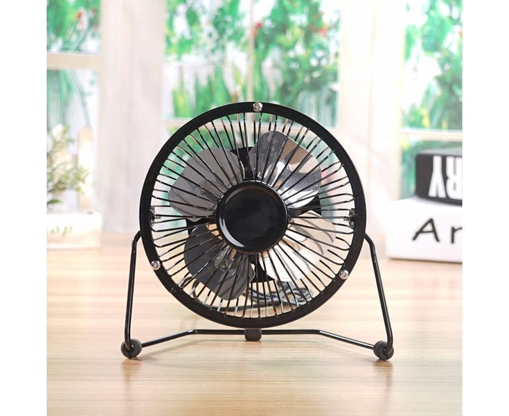 Table Fan Mini USB Desk Fan Small Quiet Personal Cooler Portable Cooling Fa Carousel 2