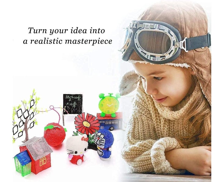 30 Colors Total 150m/492 feet PLA 3D Printing Pen Filament Refill, 1.75mm H Carousel 2