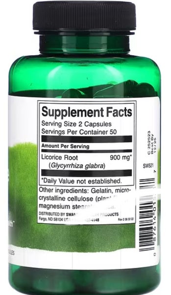 LICORICE ROOT 450 mg 100 CAPS - BB0228 Carousel 2