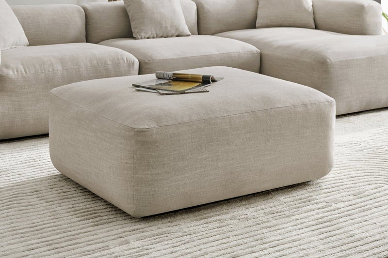 Brosa Paradiso Relax Ottoman (Linen Sand), BRPAROTTLSA Carousel 2