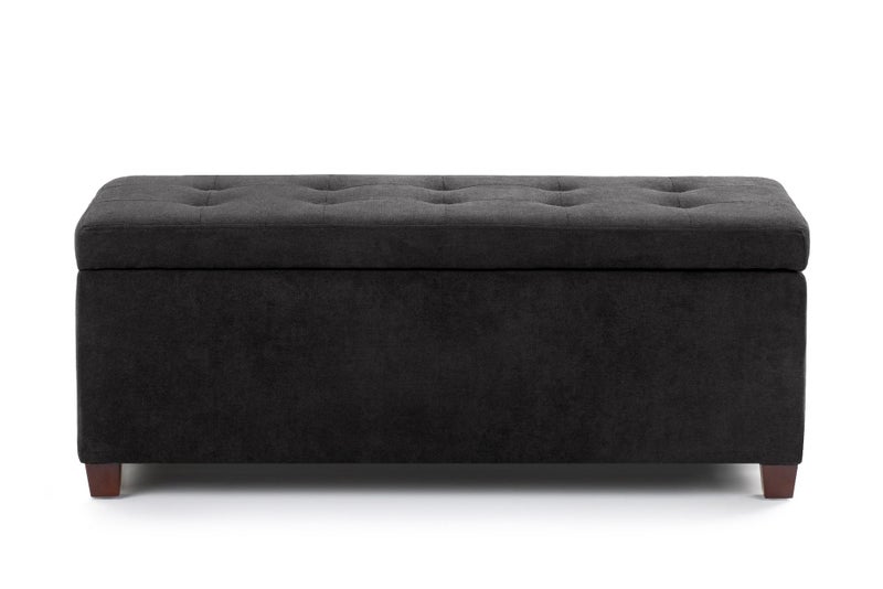 Shangri-La Storage Ottoman (Black), SLOTMSTFLCA Carousel 2