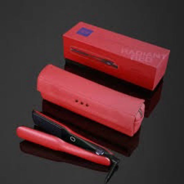 ghd Colour Crush Max Wide Plate Styler - Radiant Red Carousel 1