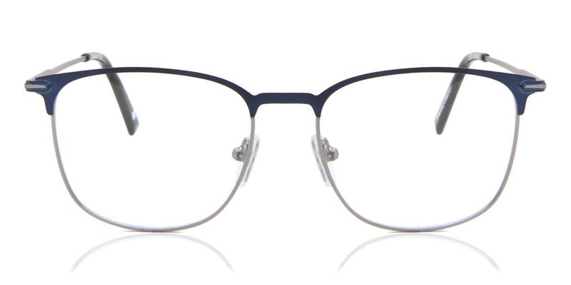 Full Rim Square Blue Gunmetal SmartBuy Collection Brend 890A 53 Fashion Unisex Carousel 1