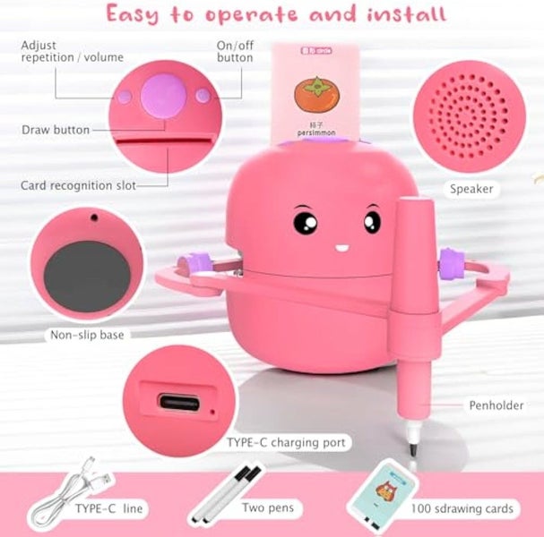 Drawing Robot for Kids Interactive Educational Drawing Robot for Kids Carousel 10