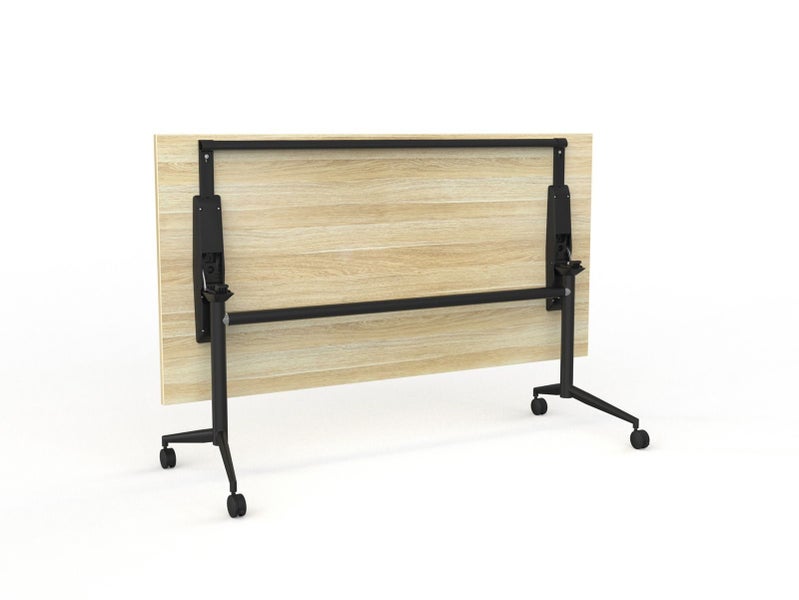 Knight's Team Flip Table 1800mm x 900mm, Rectangle, Black Frame (Choice of Wo... Carousel 6