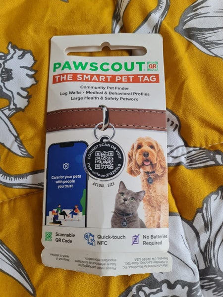 Pawscout Smart QR Code Pet tag Carousel 1