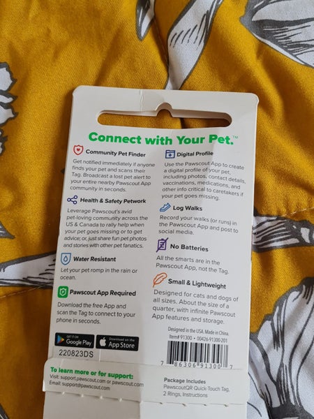 Pawscout Smart QR Code Pet tag Carousel 2