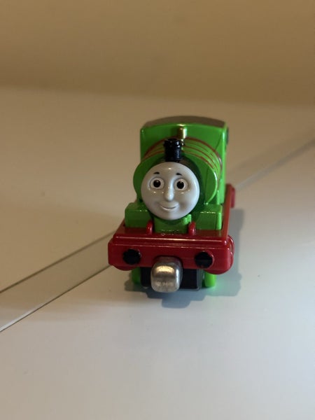 Percy Thomas & Friends Die-Cast Metal Take N Play Train Mattel 2012 Carousel 1