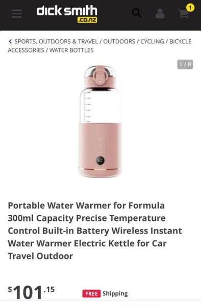 Portable water/milk warmer NEW Carousel 4