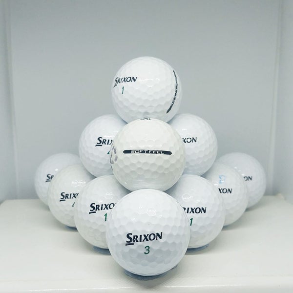 12 Srixon Softfeel A+/A Grade in WHITE Carousel 1
