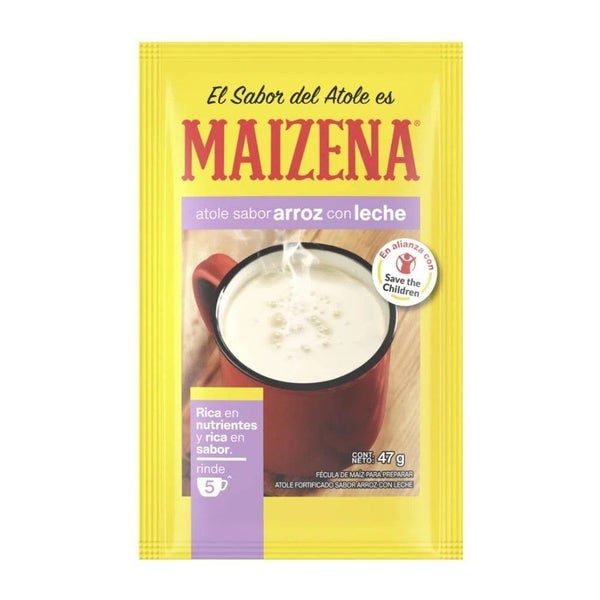 Maizena Arroz con Leche /Rice Pudding flavor Fortified Corn Starch Beverage 1... Carousel 1