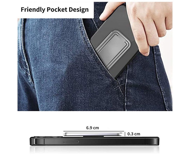 Retractable Phone Ring Holder 360D Rotation Stand Kickstand Back Finger Gri Carousel 2