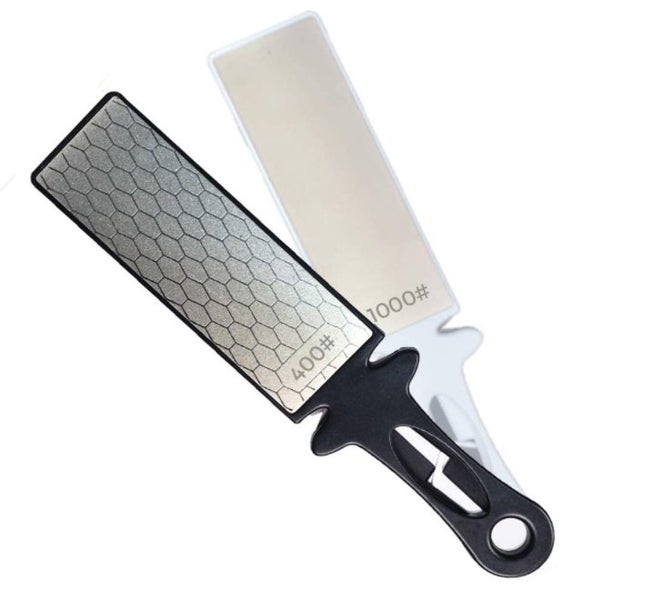 5-In-1 Diamond Sharpening Plate Knife And Scissors Sharpener Ceramic Double-Side Carousel 1