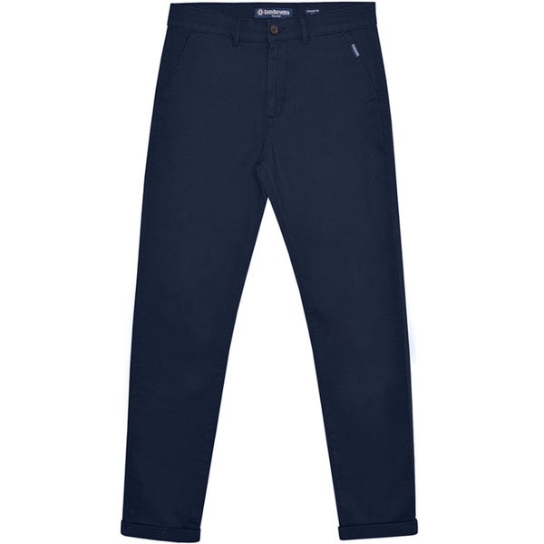 Lambretta Mens Straight Leg Twill Stretch Chinos - 36R Carousel 1